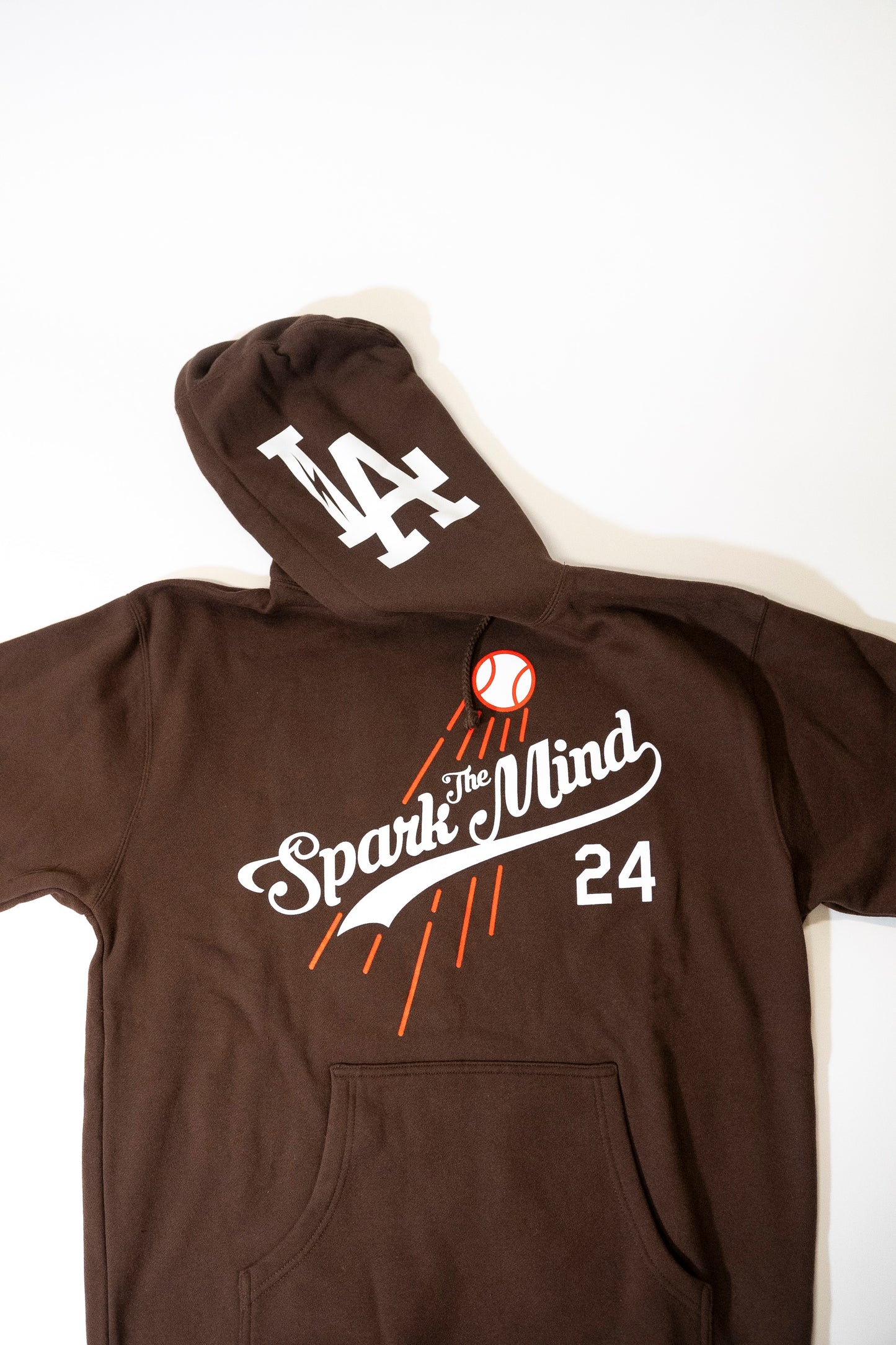 STM Dodgers 2024 World Series Hoodie "Brown"